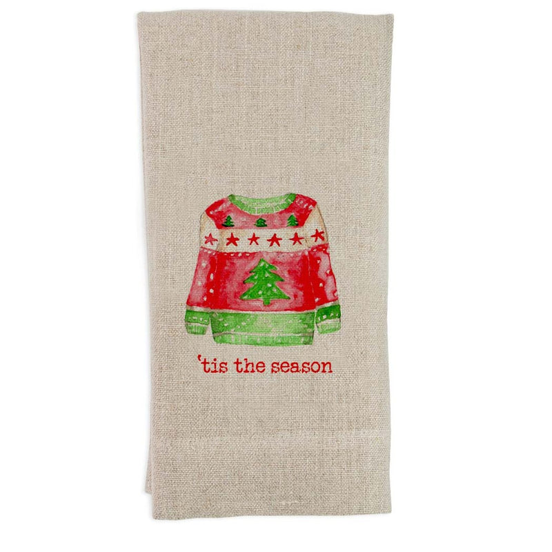 Christmas Sweater guest towel